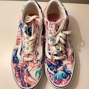 Tropical Print Vans Old Skool
